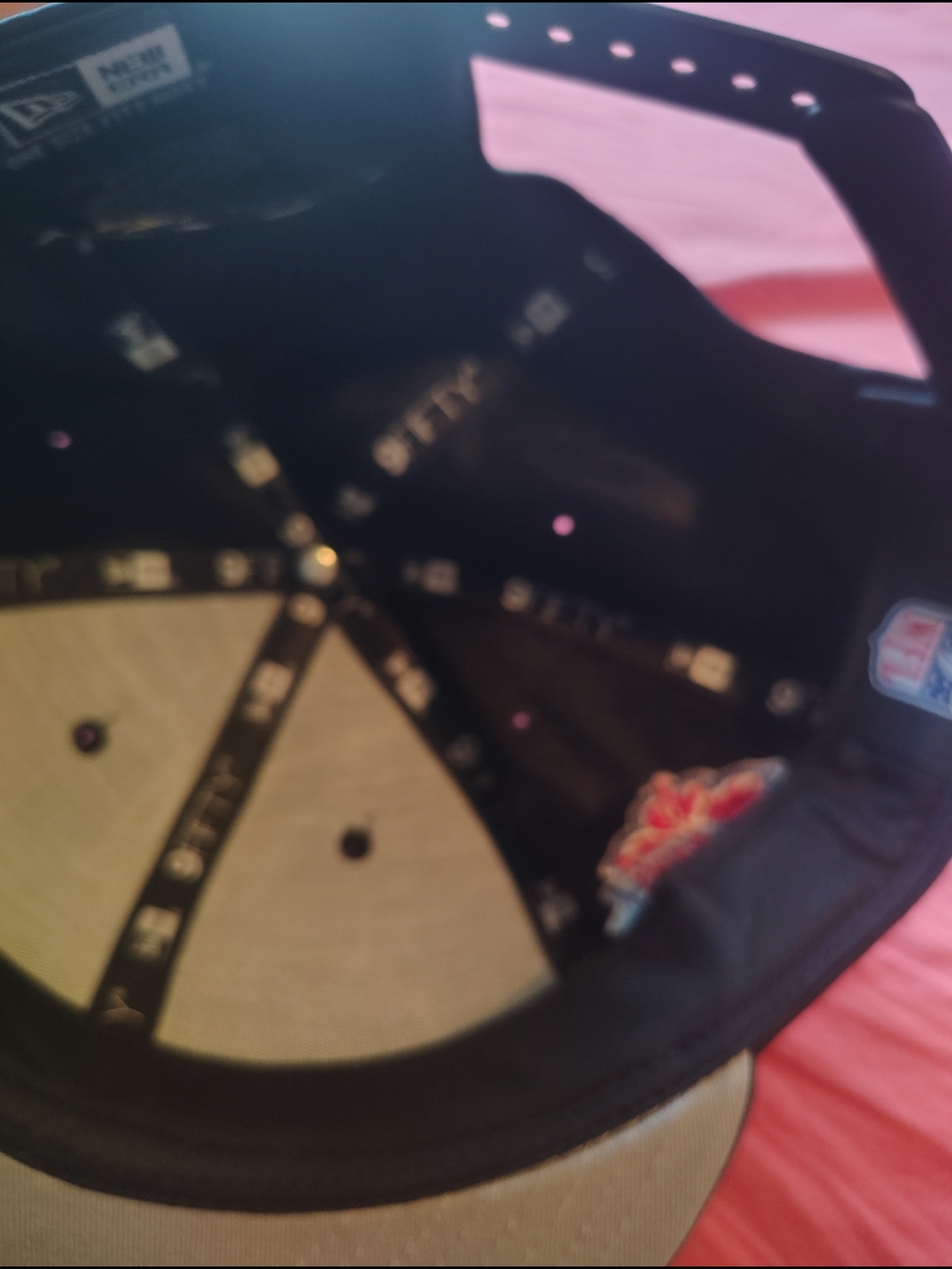 Vans Black Snapback Hat with Interior Labeling - Picture 4 of 6